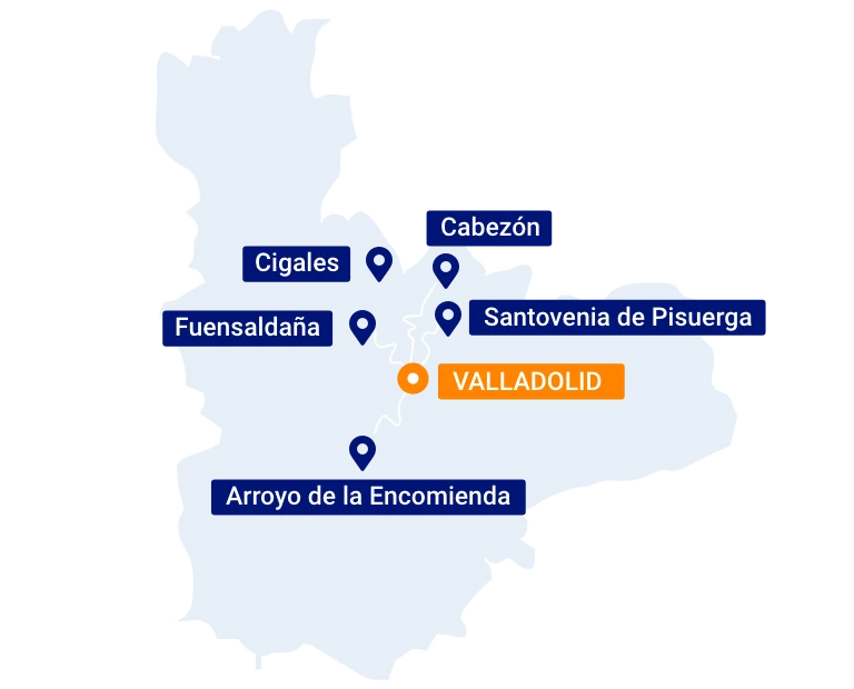 Mapa rutas metropolitanas LaRegional